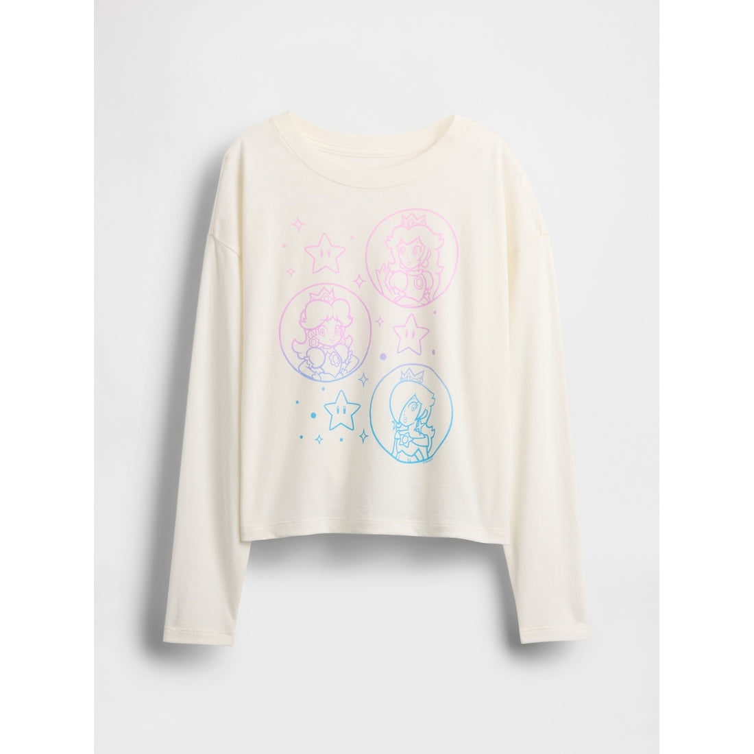 Girls' Super Mario Oversized Graphic T-Shirt