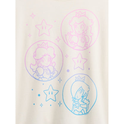 Girls' Super Mario Oversized Graphic T-Shirt