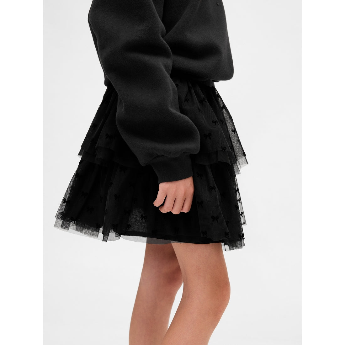 Girls' Tiered Tulle Skirt