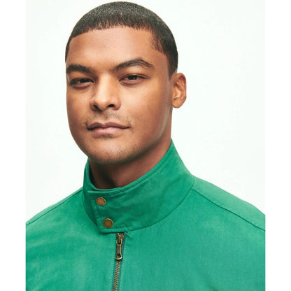 Bomber Jacket in Cotton Blend