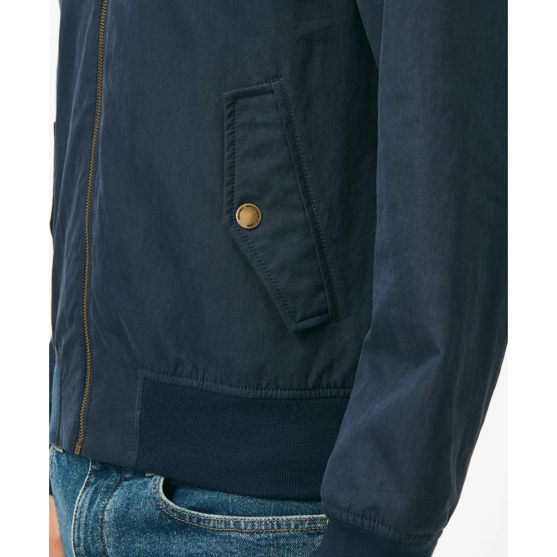 Bomber Jacket in Cotton Blend