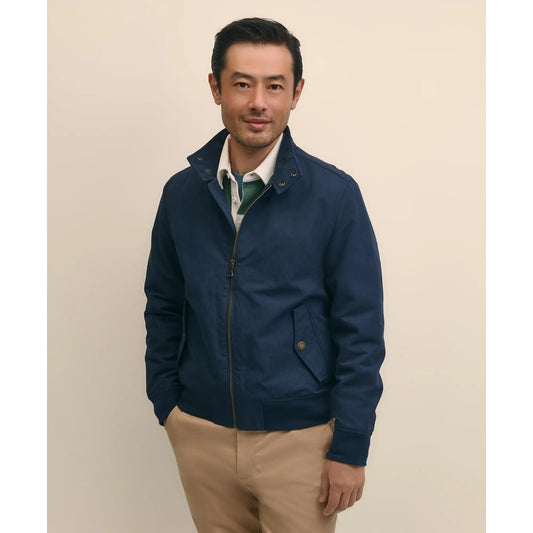 Bomber Jacket in Cotton Blend