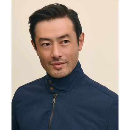 Bomber Jacket in Cotton Blend
