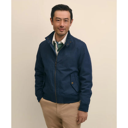 Bomber Jacket in Cotton Blend
