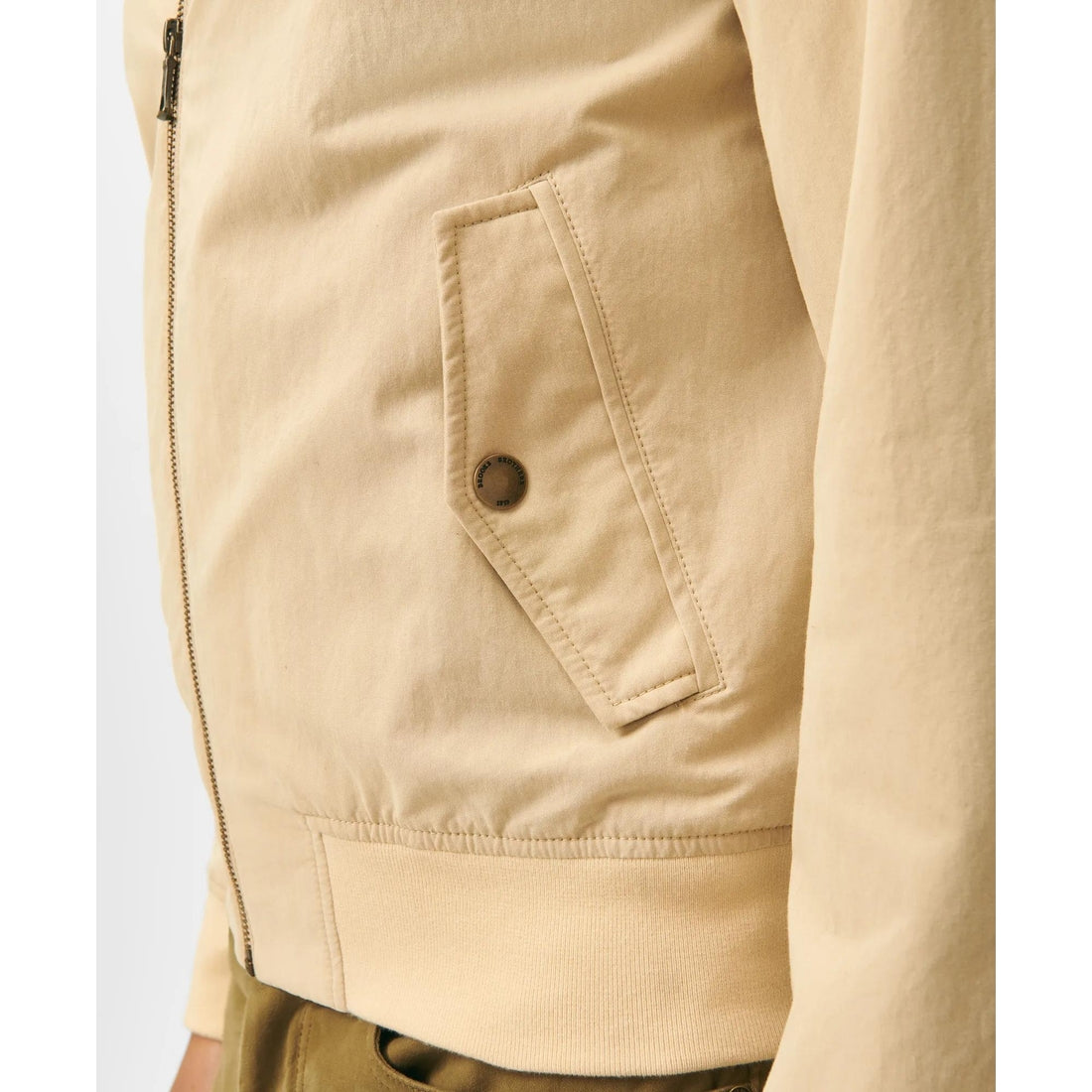 Bomber Jacket in Cotton Blend