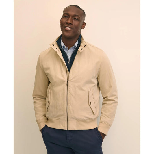 Bomber Jacket in Cotton Blend