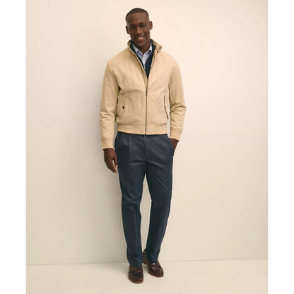 Bomber Jacket in Cotton Blend
