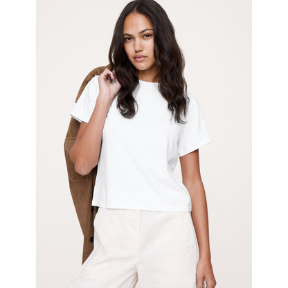 Women's Vintage Cotton Crew-Neck T-Shirt