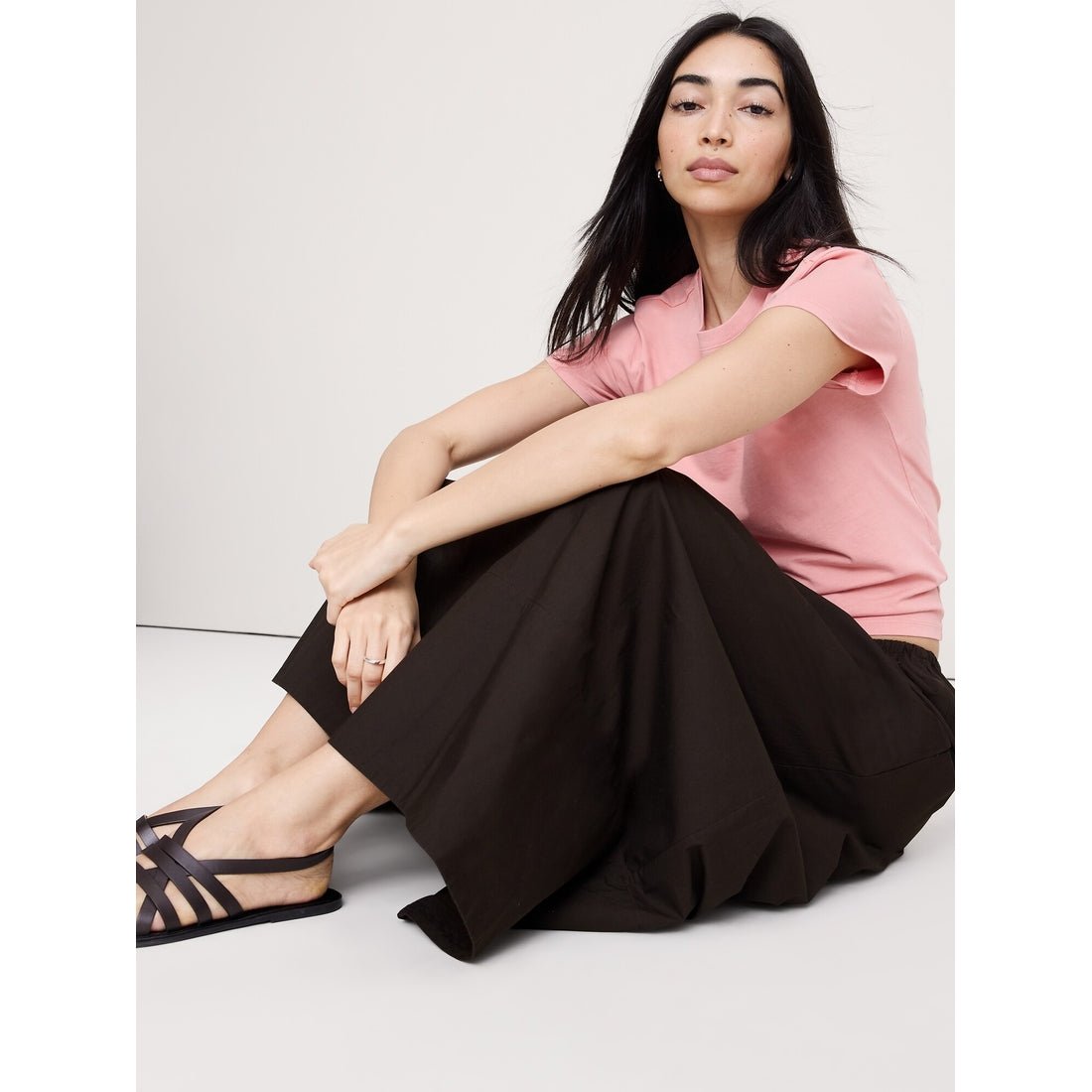 Women's Vintage Cotton Crew-Neck T-Shirt