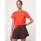 Women's Vintage Cotton Crew-Neck T-Shirt