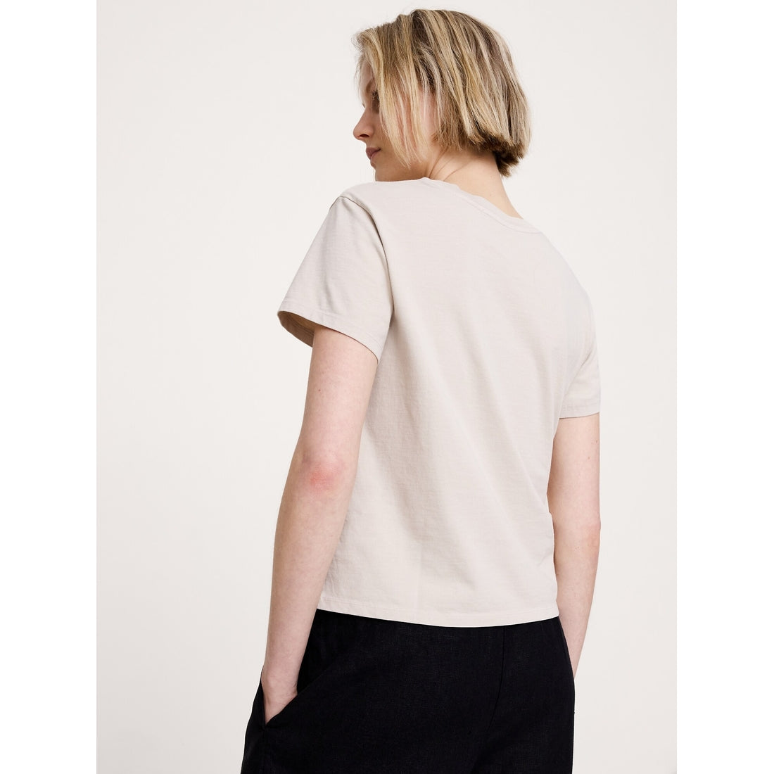 Women's Vintage Cotton Crew-Neck T-Shirt