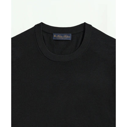 Lightweight Luxe All-Season Sweater, Short Sleeve Crewneck