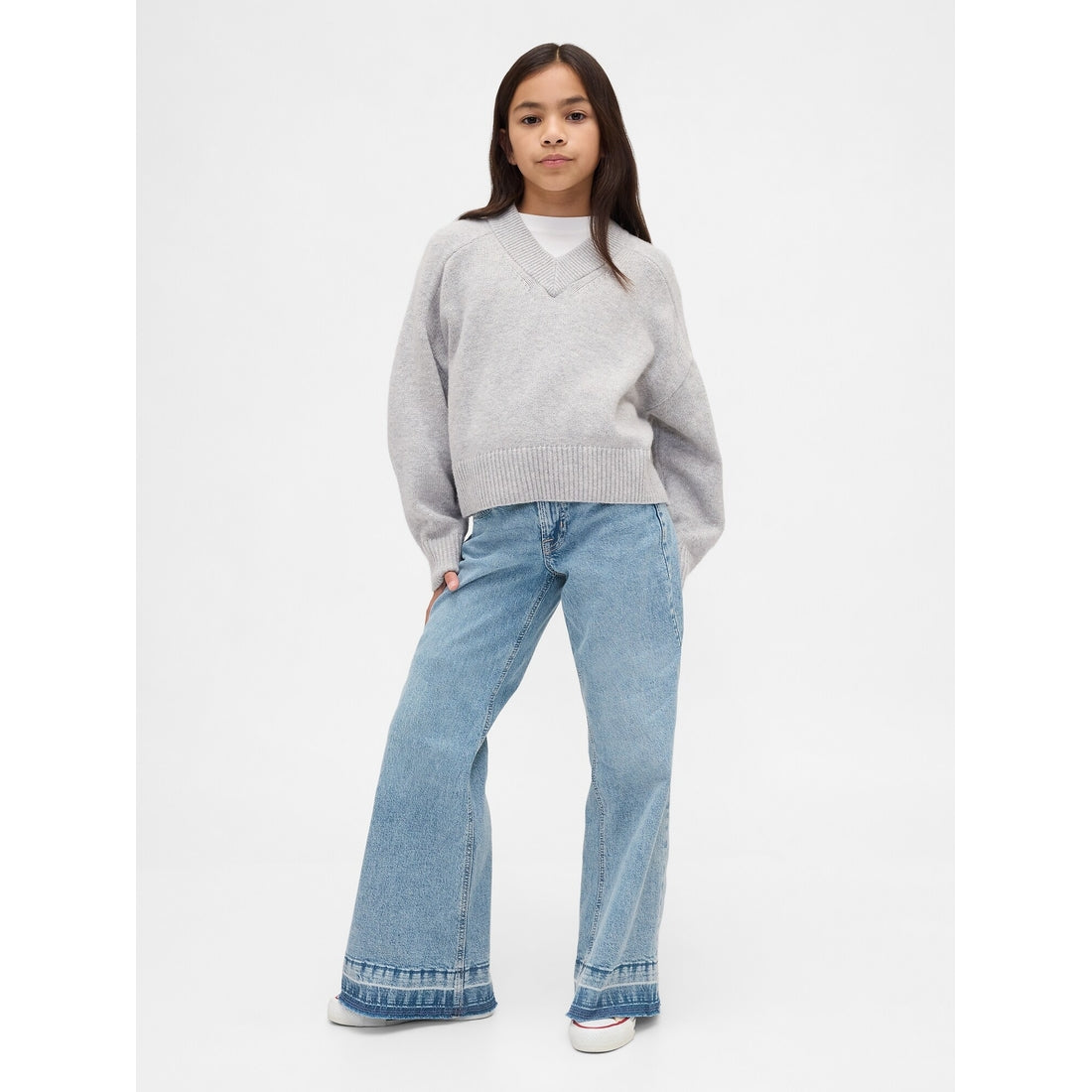 Girls' Low Rise Relaxed Flare Jeans