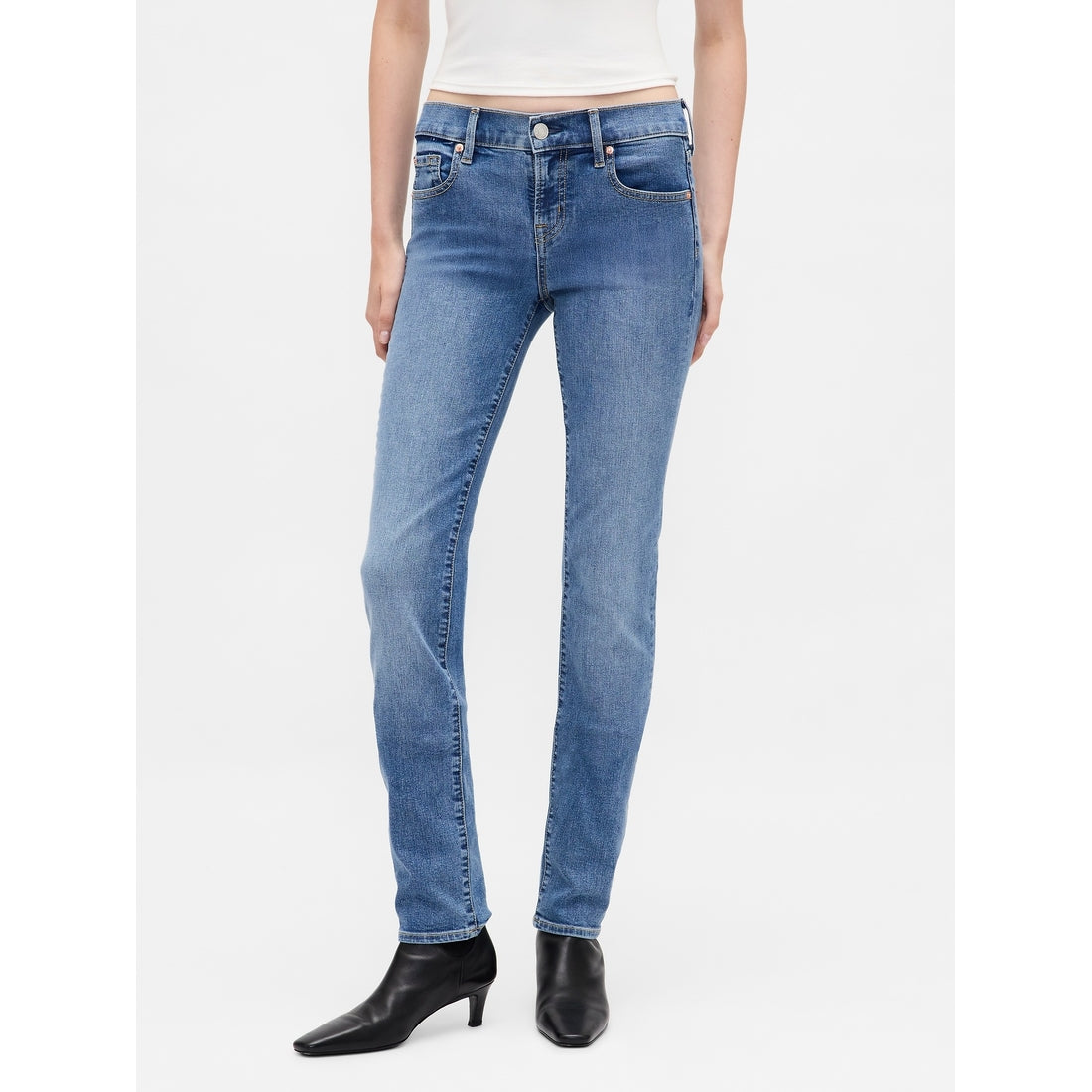 Low Rise True Skinny Jeans
