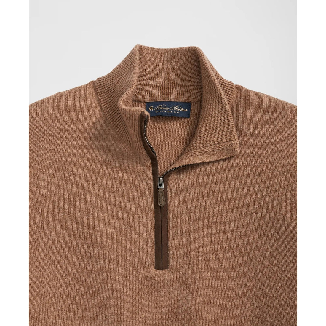 3-Ply Cashmere Half-Zip Sweater