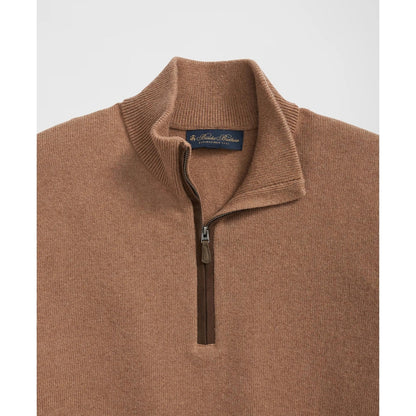 3-Ply Cashmere Half-Zip Sweater