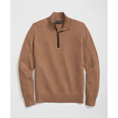 3-Ply Cashmere Half-Zip Sweater