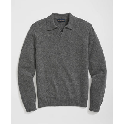 3-Ply Cashmere Jonny Collar Polo Sweater