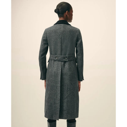 Chesterfield Coat in Wool Blend