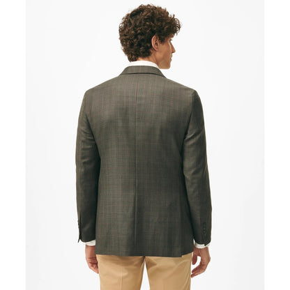 Classic Fit Checked Sport Coat in Wool
