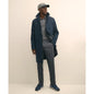Bonded Cotton Top Coat with Removable Liner in Black Watch