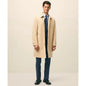 Bonded Cotton Top Coat with Removable Liner in Black Watch