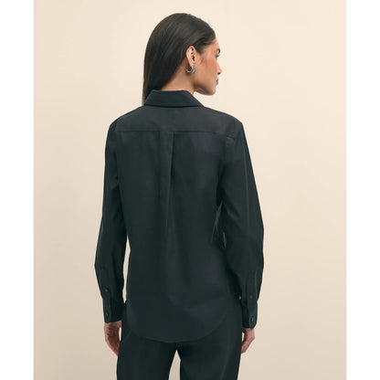Classic-Fit Non-Iron Stretch Supima Cotton Dress Shirt