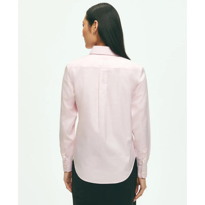 Classic-Fit Non-Iron Stretch Supima Cotton Dress Shirt