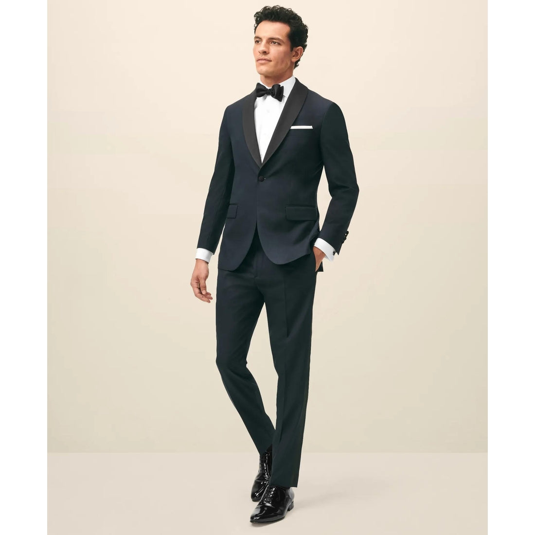 Slim Fit Wool 1818 Shawl Collar Tuxedo