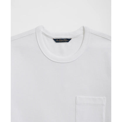 Pique T-Shirt in Garment-Washed Supima Cotton