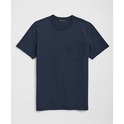 Pique T-Shirt in Garment-Washed Supima Cotton