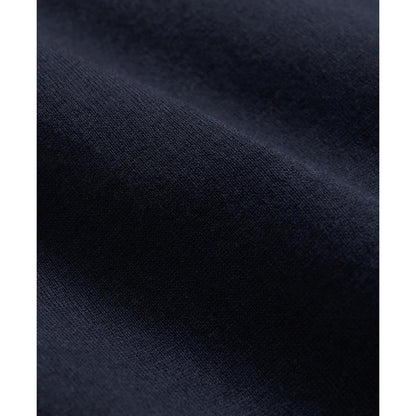 Luxe Short Sleeve Polo Sweater In Striped Cotton-Cashmere