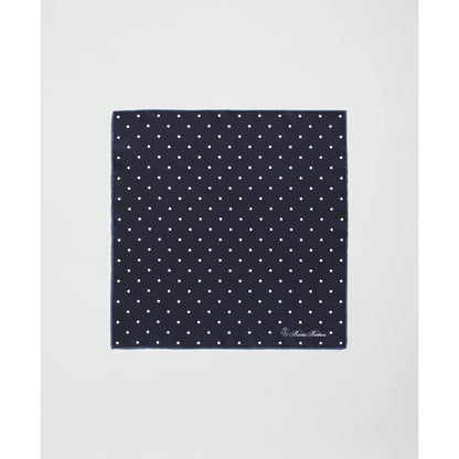 Small Dot Silk Pocket Square