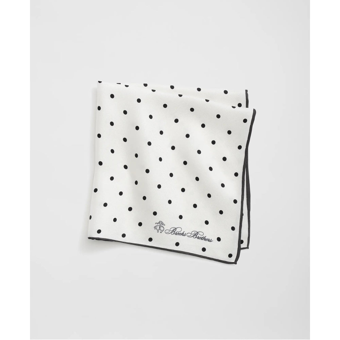 Small Dot Silk Pocket Square