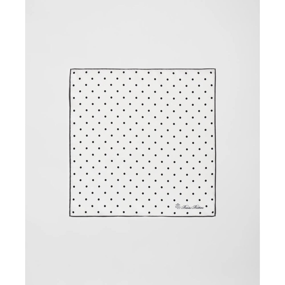 Small Dot Silk Pocket Square