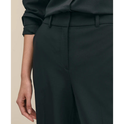 The Essentials Wide-Leg Trousers in Wool Blend