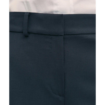 The Essentials Wide-Leg Trousers in Wool Blend