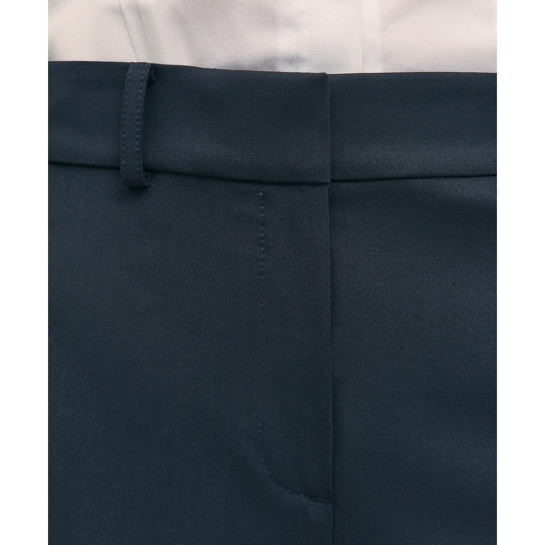 The Essentials Wide-Leg Trousers in Wool Blend