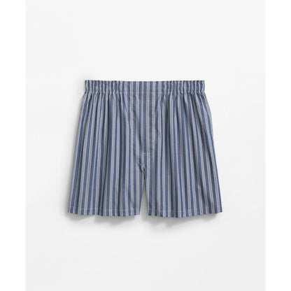 Cotton Broadcloth Striped Boxers