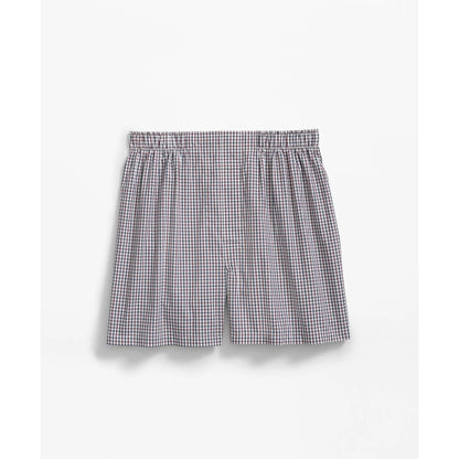 Cotton Broadcloth Tattersall Boxers