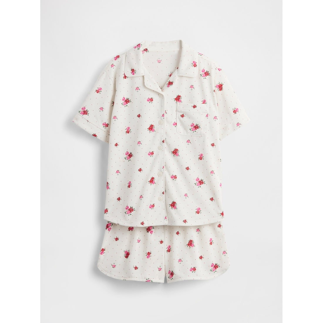 Girls' Recycled Pj Short Set