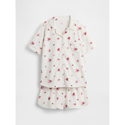 Girls' Recycled Pj Short Set
