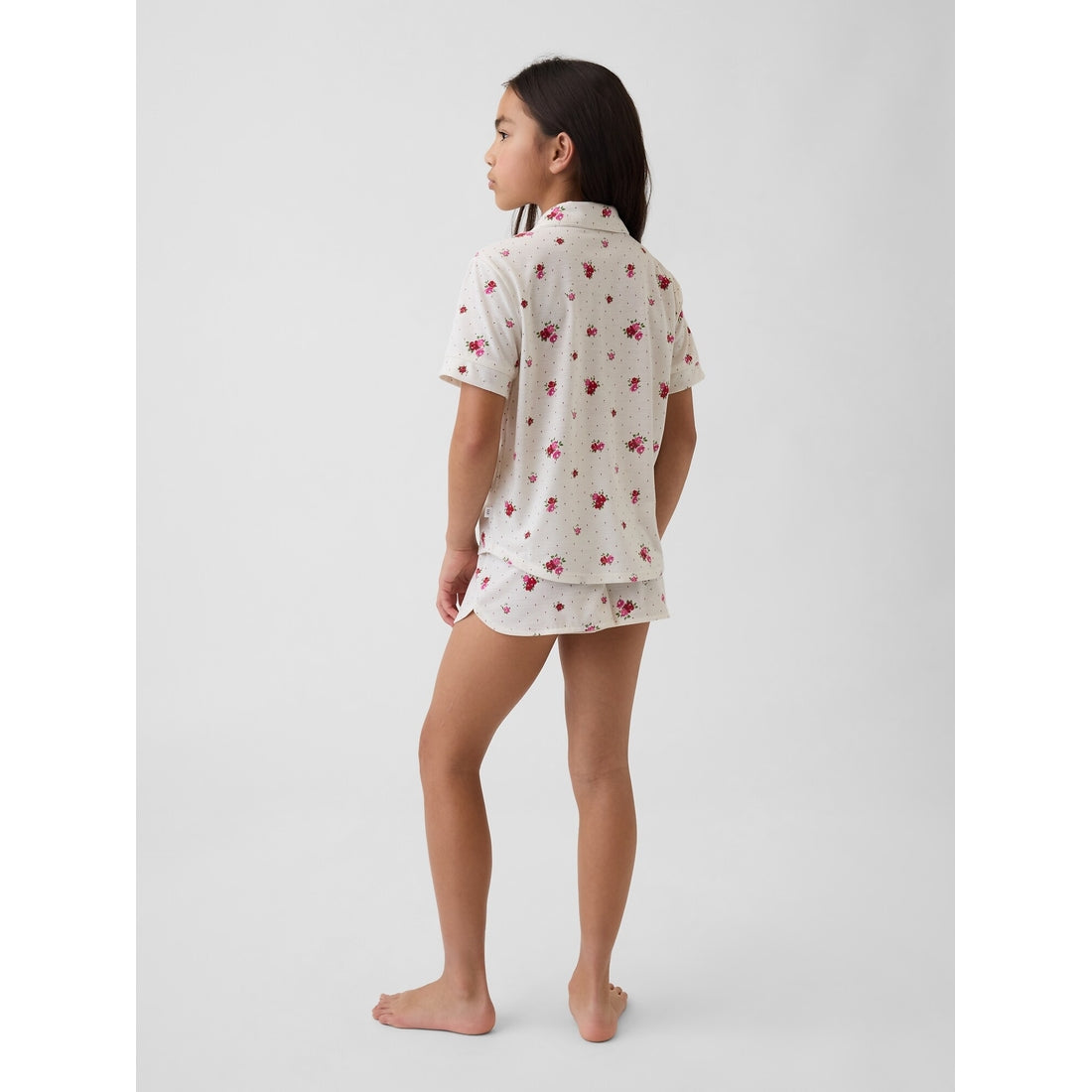 Girls' Recycled Pj Short Set