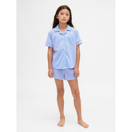 Girls' Recycled Pj Short Set