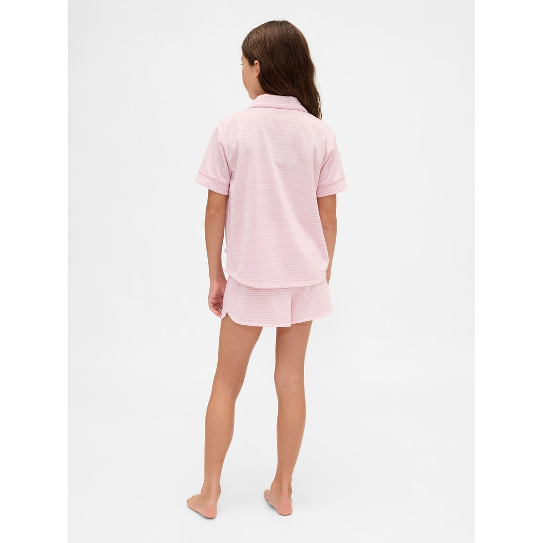 Girls' Recycled Pj Short Set