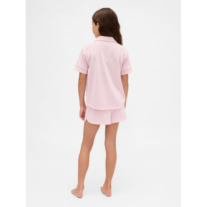 Girls' Recycled Pj Short Set