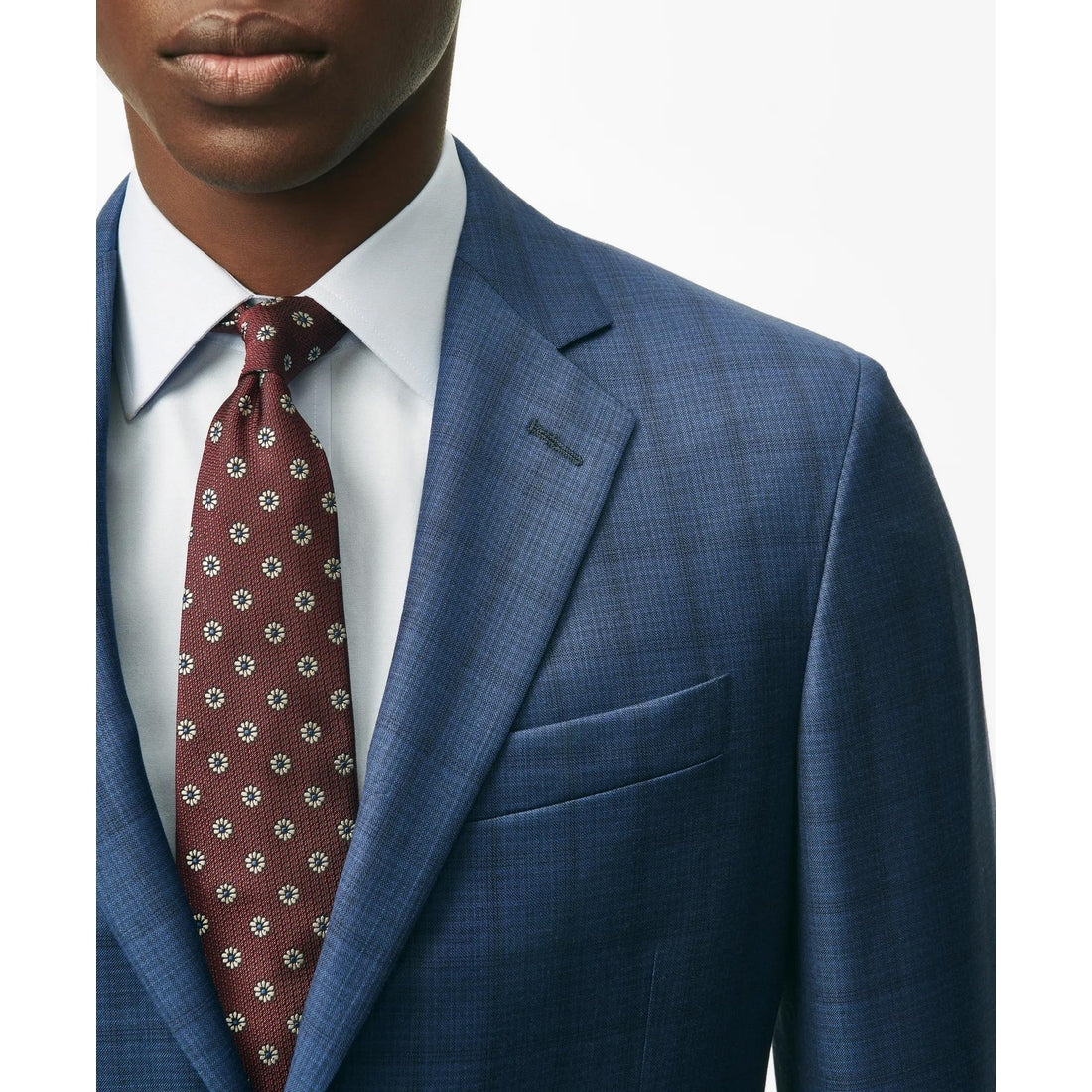 American-Made Classic Fit Multi-Checked 1818 Suit