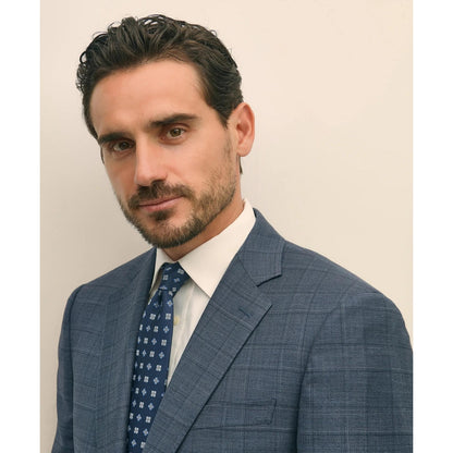 Traditional Fit Wool Check 1818 Suit