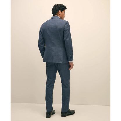 Slim Fit Wool Check 1818 Suit