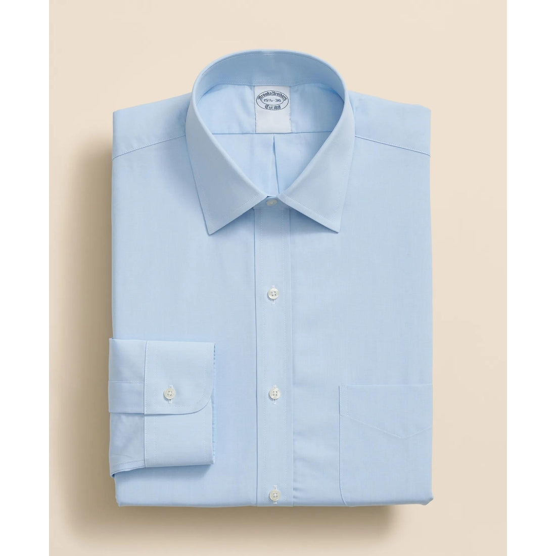 Pure Supima Cotton Regular-Finish Ainsley Collar, Dress Shirt